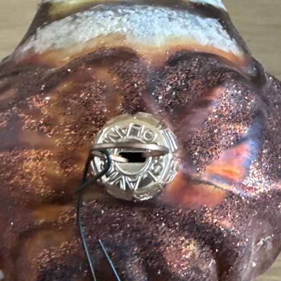 Slavic Treasures Orangutan Head Christmas Ornament Poland. - Picture 7 of 7